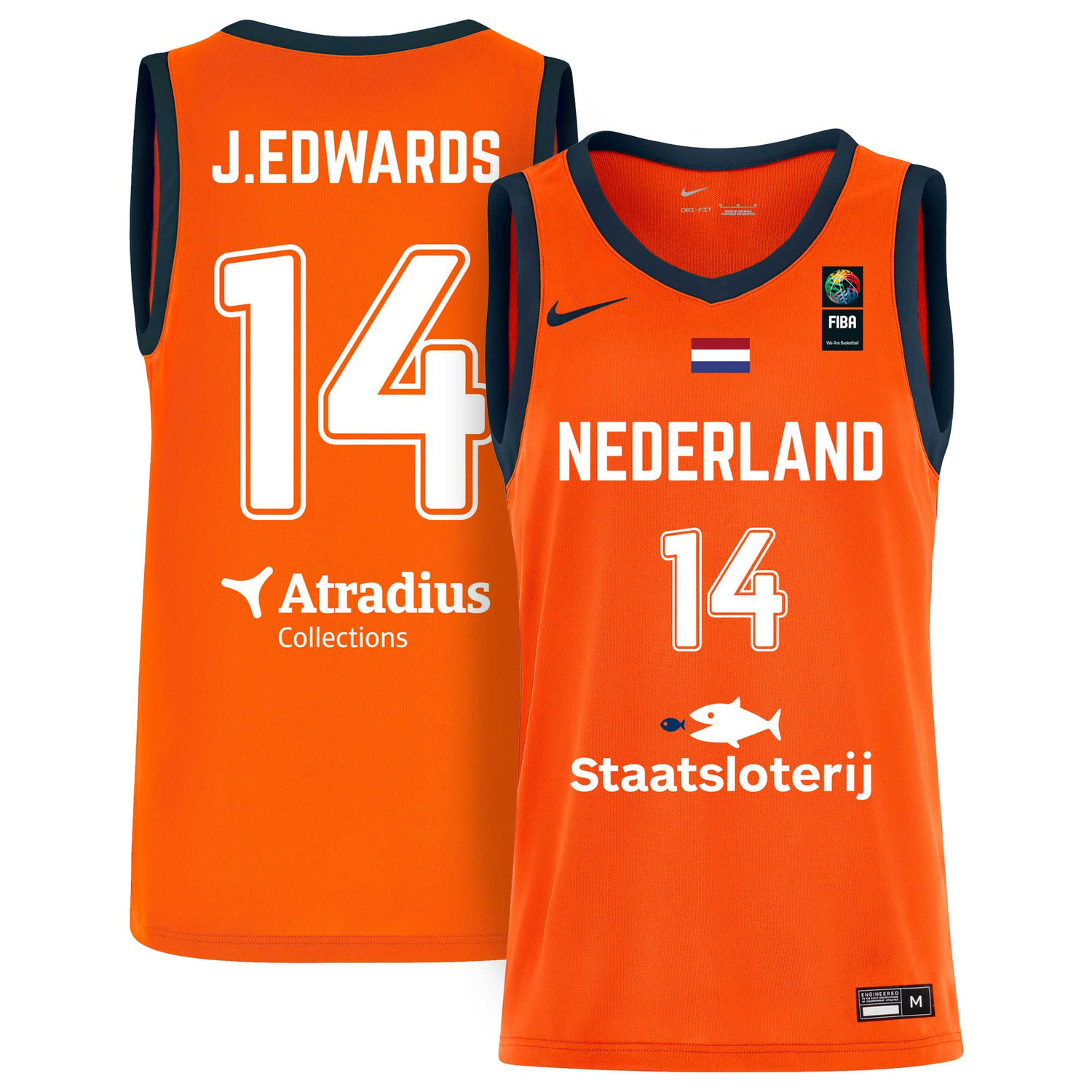 Nike Orange Lions Game Jersey Heren #14