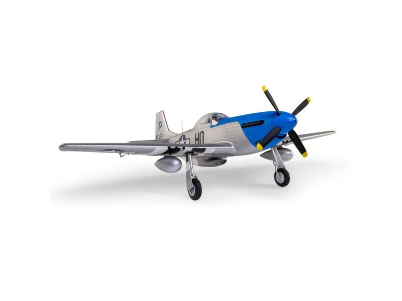 E-flite Warbird P-51D Mustang 1200 mm BNF Basic Mustang «Cripes A’Mighty 3rd» Scale Warbird mit Spektrum Komponenten