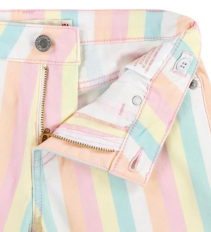 Levis Shorts - Bedruckter Fransensaum - Pear Sorbet
