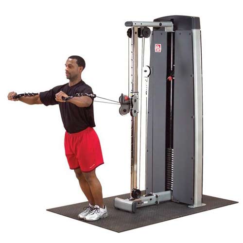 BODYSOLID PRO DUAL Double poste Colonne à Cables