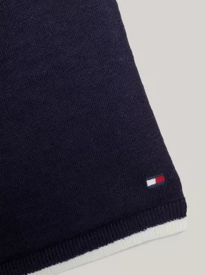 Polo de malha Tommy Hilfiger x Vacation com bordado de bandeira