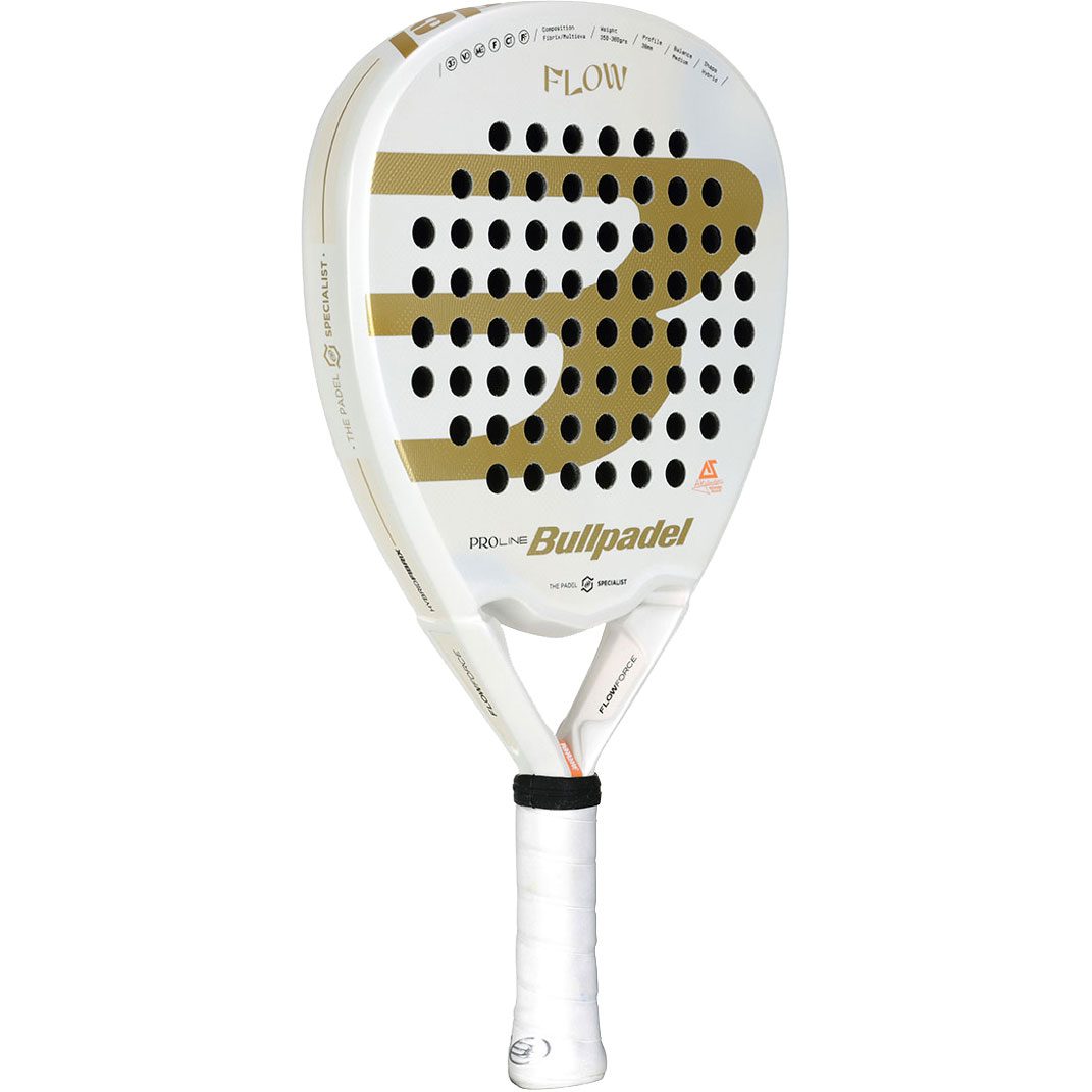 bullpadel Flow 2024 Padelschläger weiß