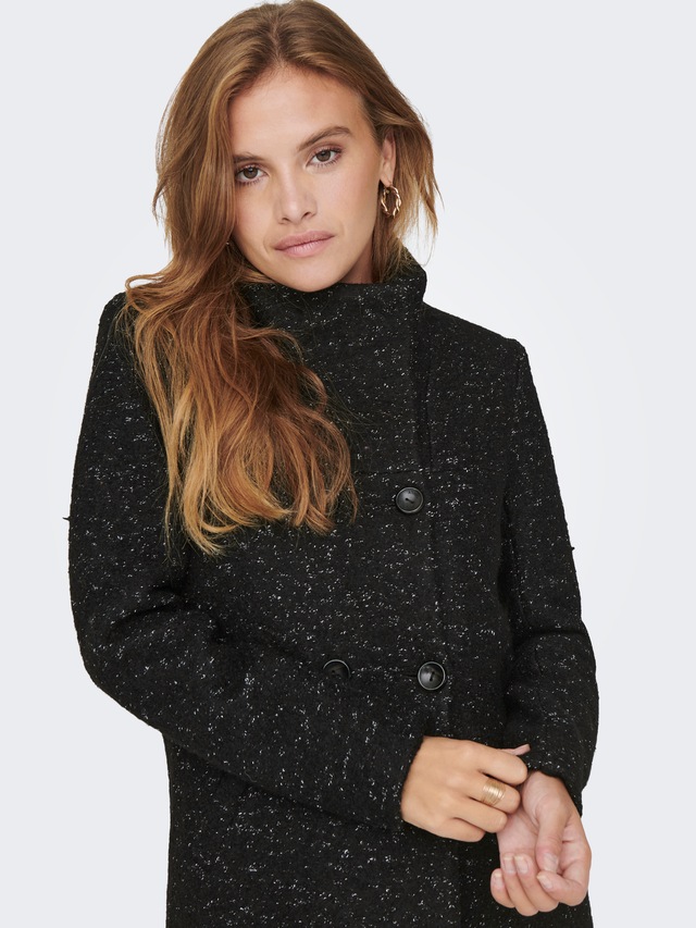 ONLY Langjacke »ONLNEWSOPHIA WOOL COAT OTW CC« mit Wolle