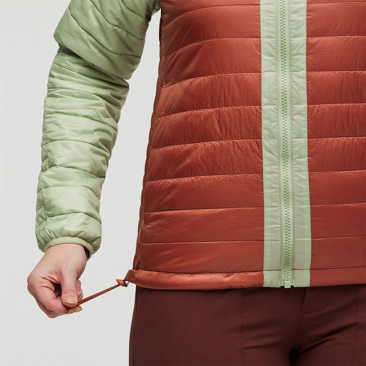 Cotopaxi Capa Insulated Hooded jakke, dame  (Green Tea)