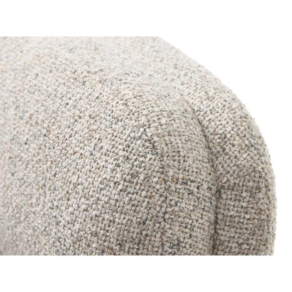 Nordic Home - Khan fauteuil met voetensteun - off white
