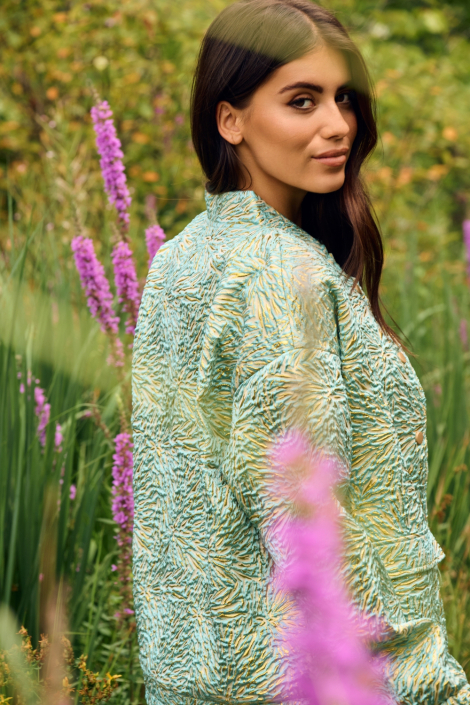 Kimara groene dames jas