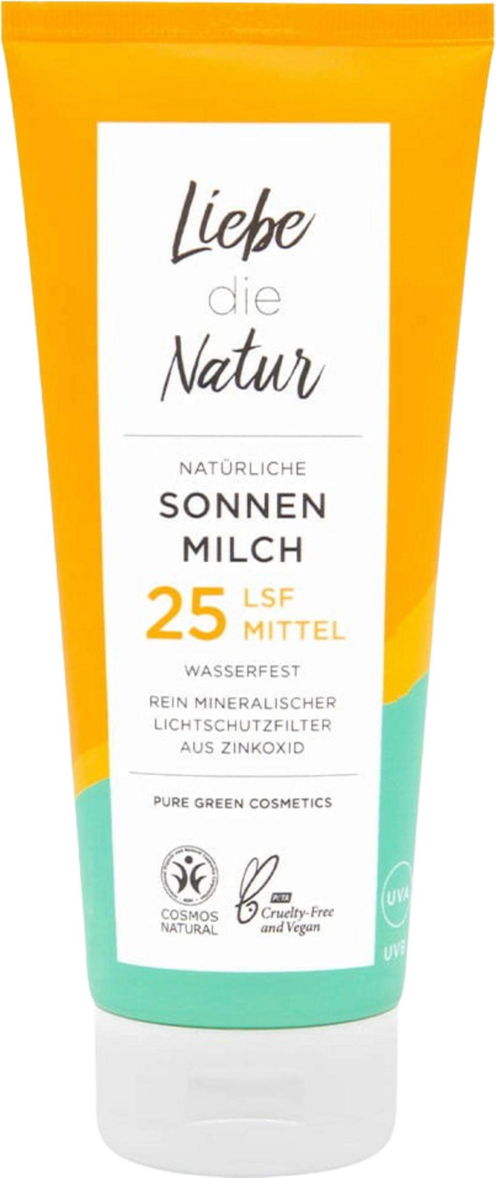 Liebe die Natur  Sonnenmilch LSF 25, 200 ml
