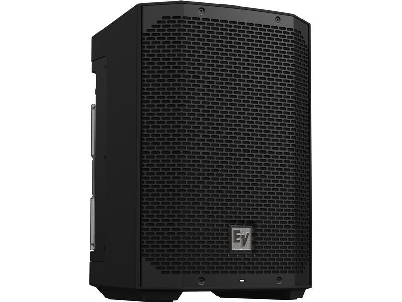Electro-Voice Lautsprecher Everse 8 – Schwarz Akkubetriebener PA-Lautsprecher mit Bluetooth-Konnektivität
