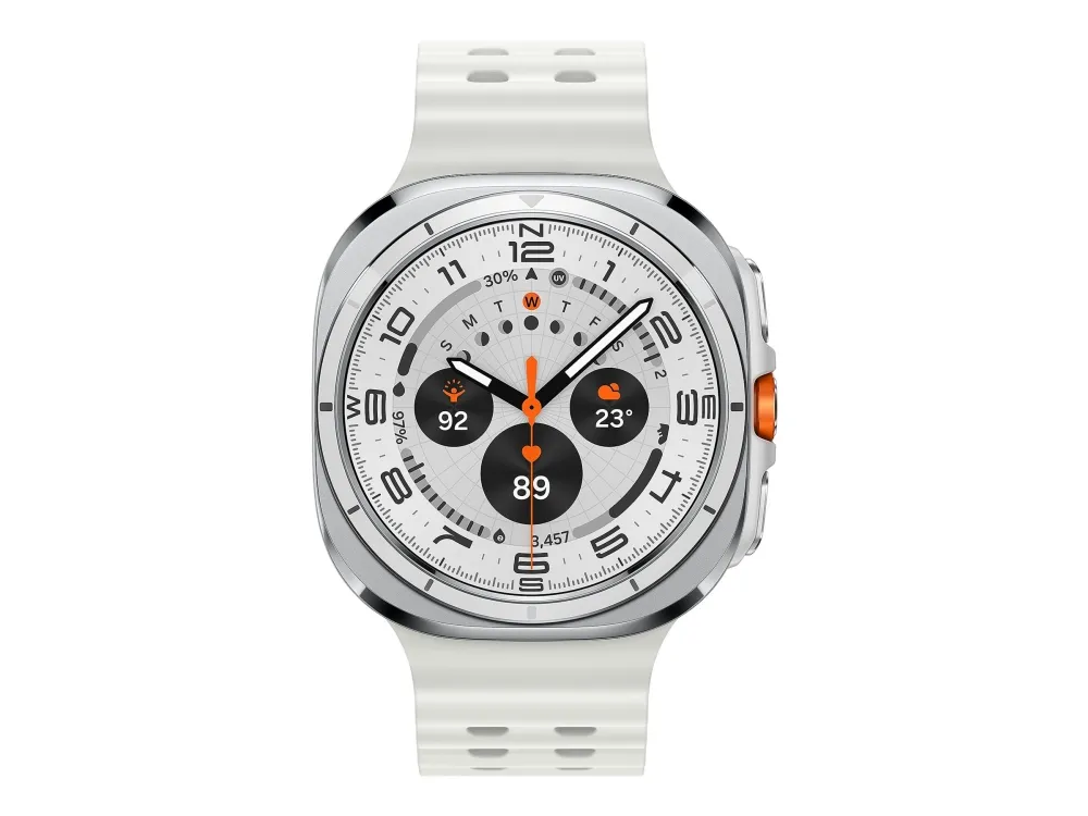 Samsung | Galaxy Watch Ultra - Titanium White (White strap)