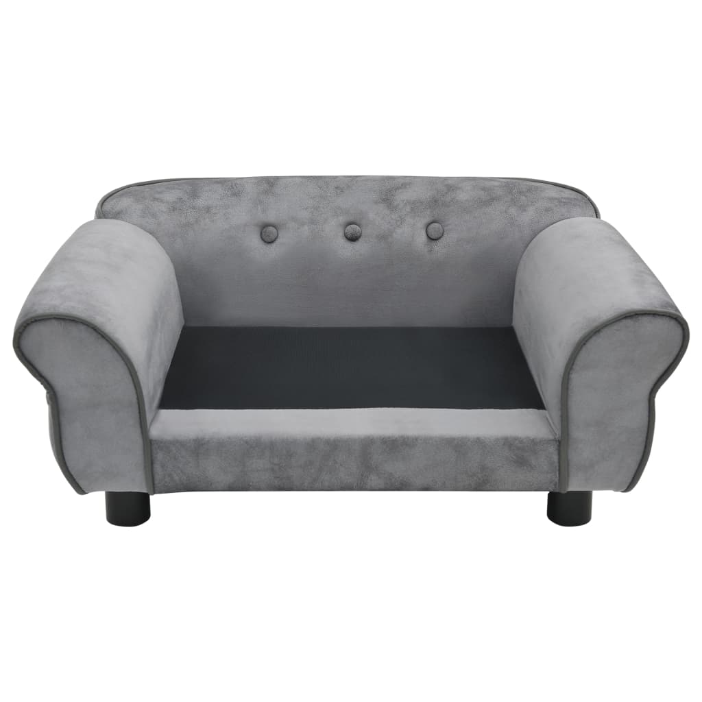 Sofá para cães vidaXL Classic Grey