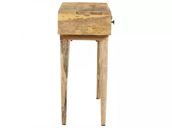Table console 115x35x76 cm Bois de manguier massif
