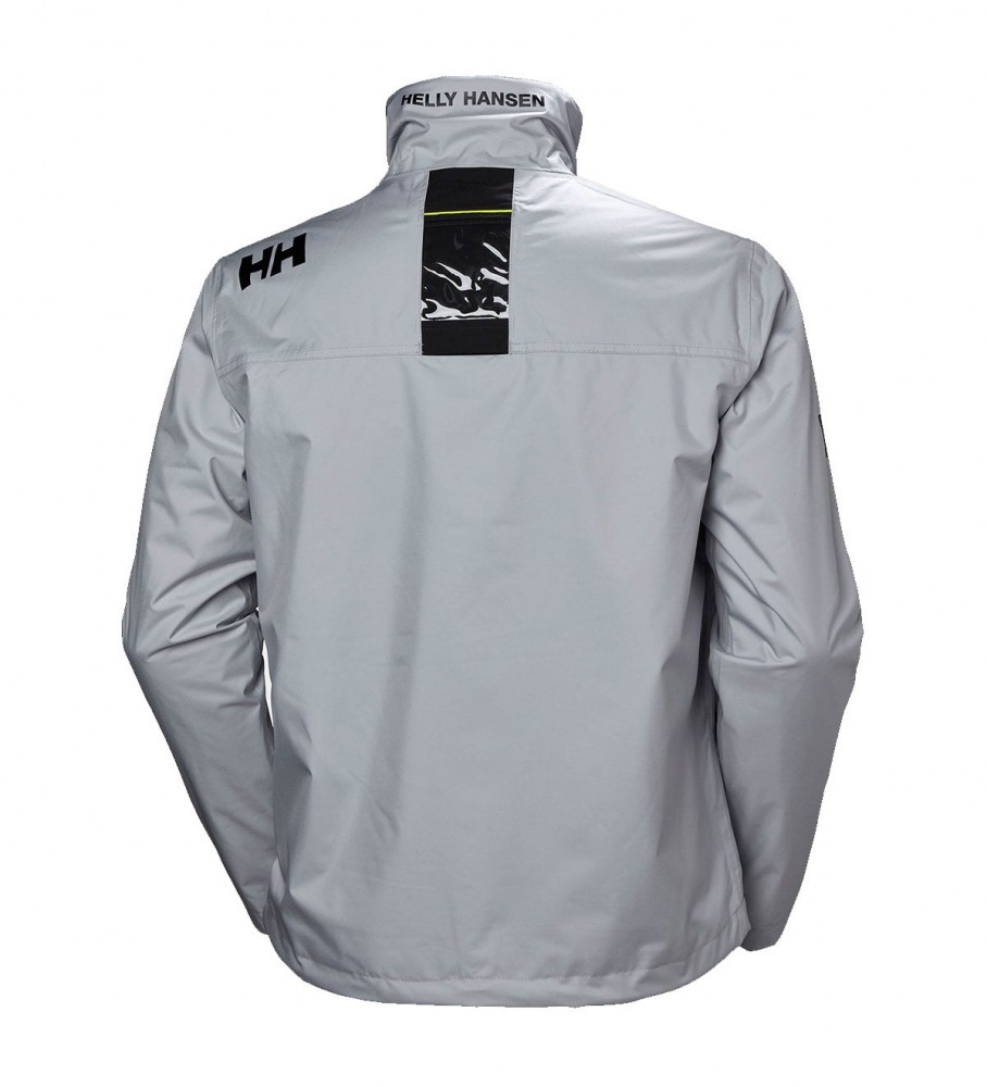 Jaqueta Helly Hansen Sailing Mid-Layer Crew Cinza
