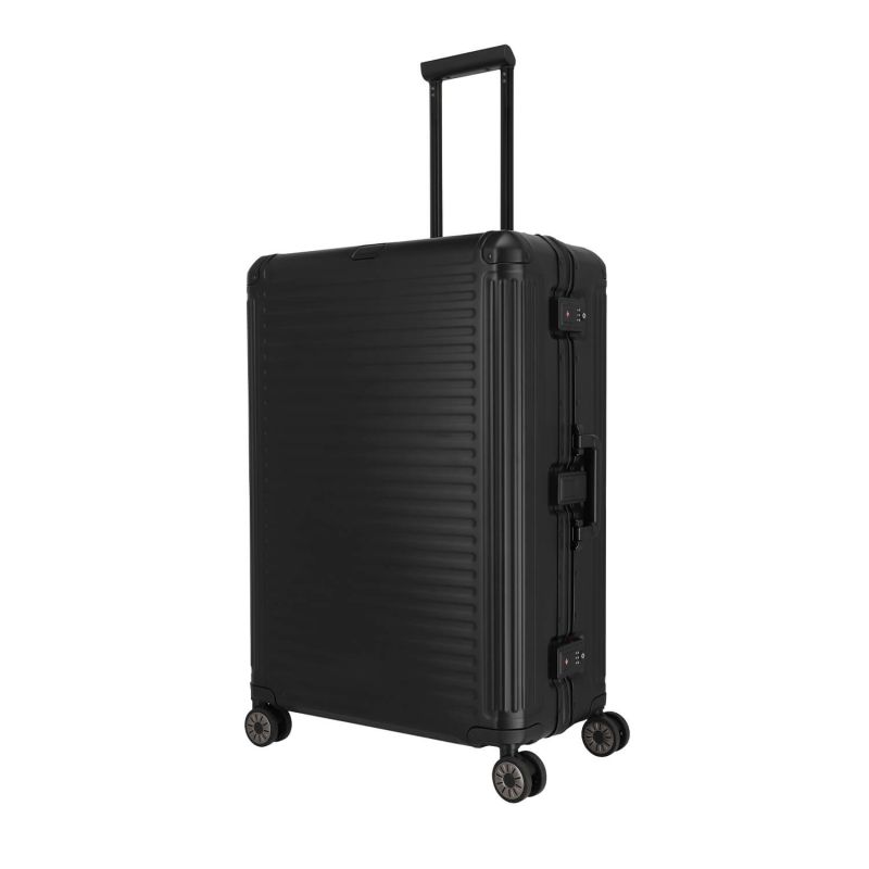 Valise rigide Next Aluminium 77 cm Noir