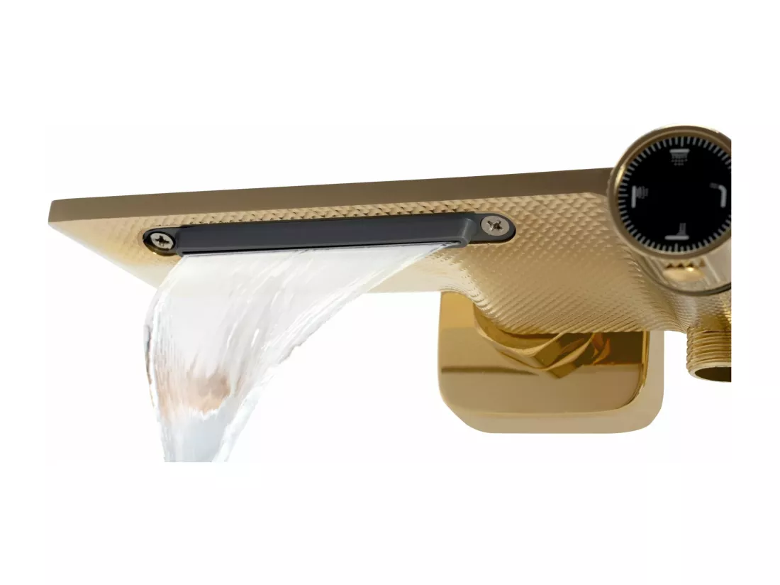 Kit De Douche Rea Helix 0 Gold