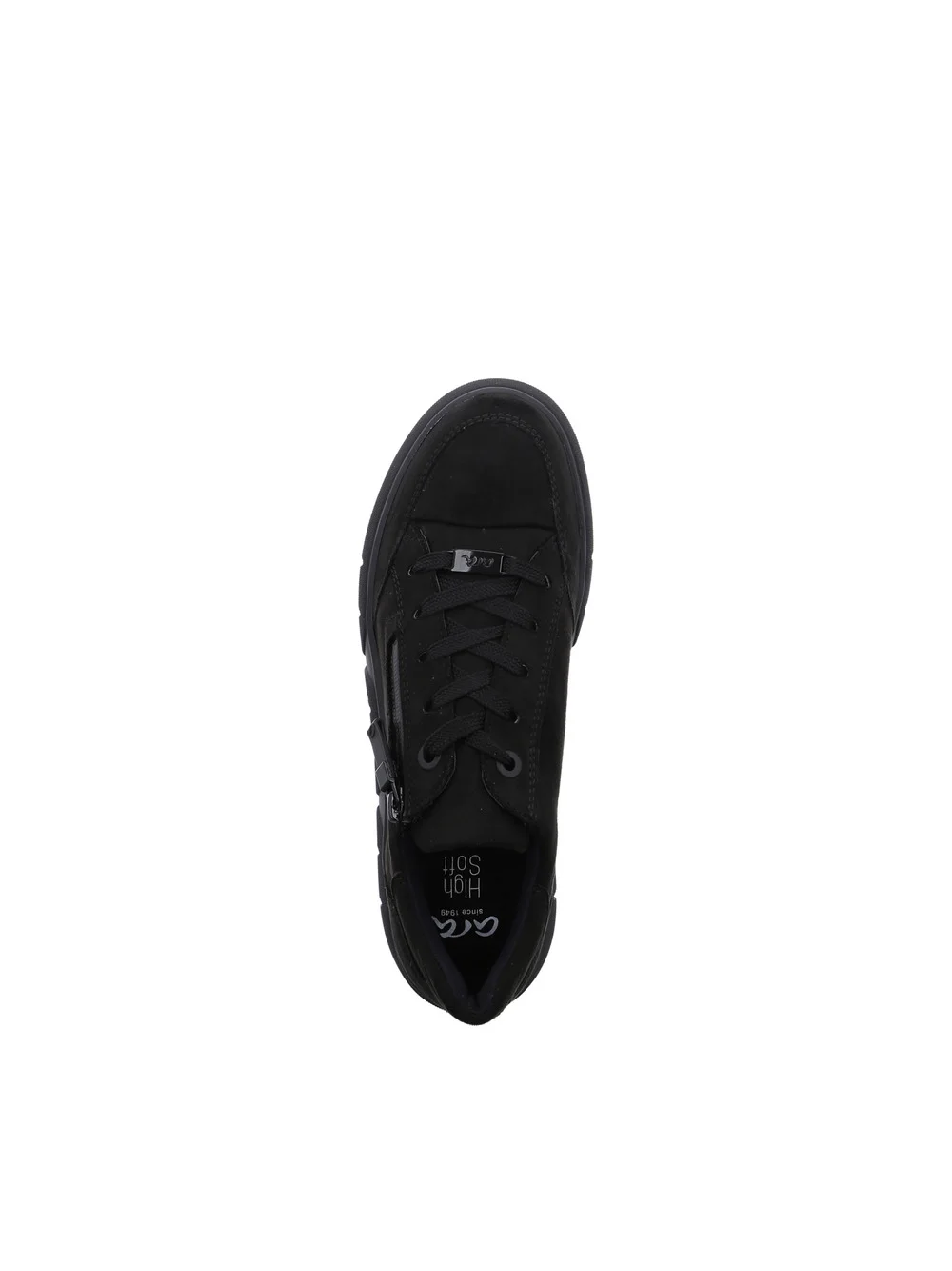 Schnürschuh Rom schwarz