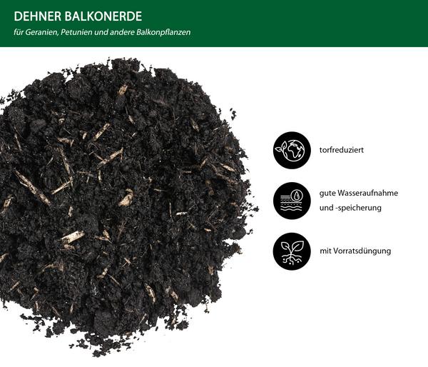 Dehner Geranien- & Balkonerde, 57 x 40 Liter