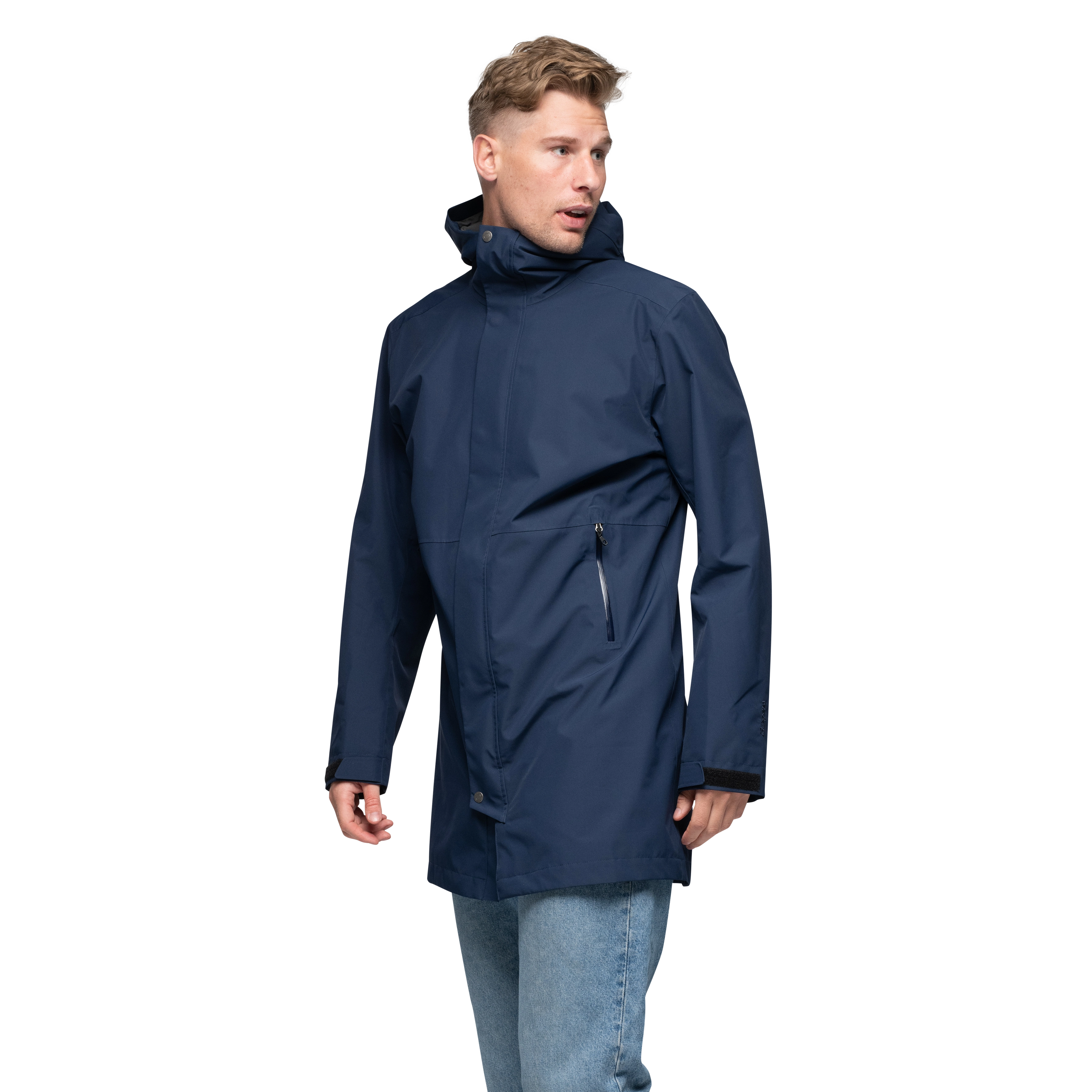 Urban 2L Shell Coat Men Navy Blue