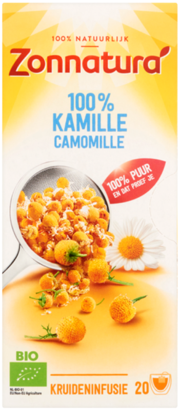 Zonnatura Biologische Kamille Thee 20 Stuks