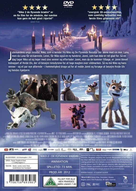 Niko 2 - De Flyvende Brødre - DVD