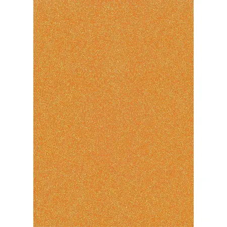 Heyda Glitterkarton neonorange A4