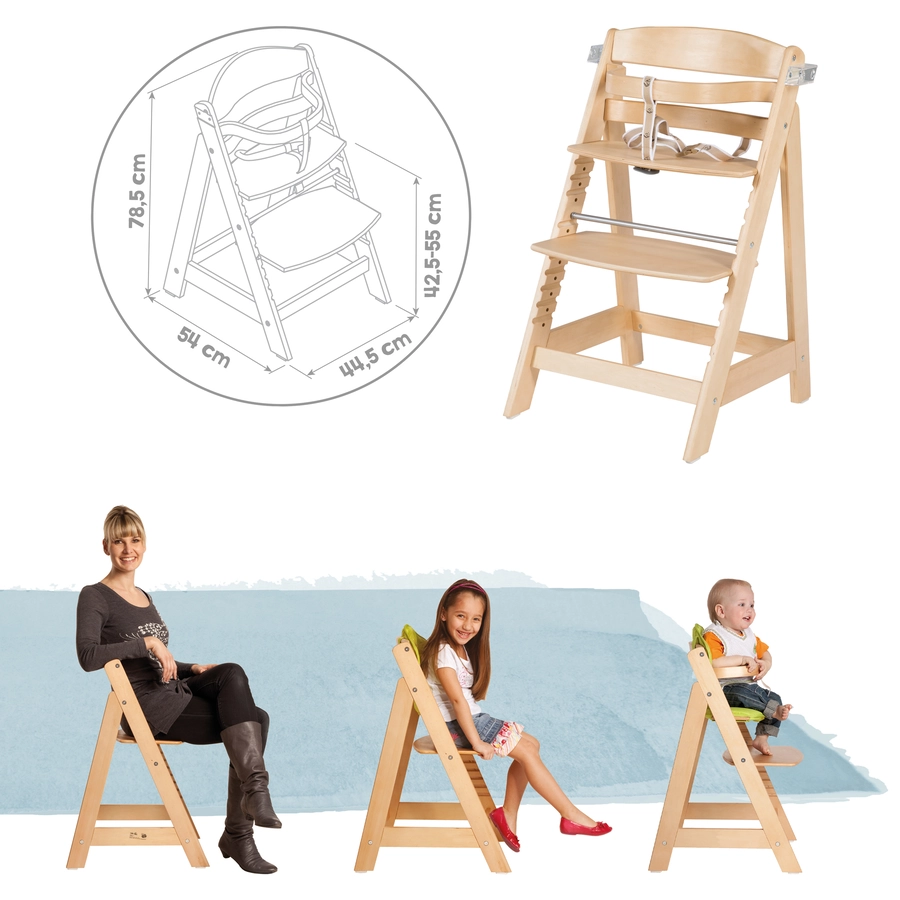 roba Treppenhochstuhl Sit Up Fun natur