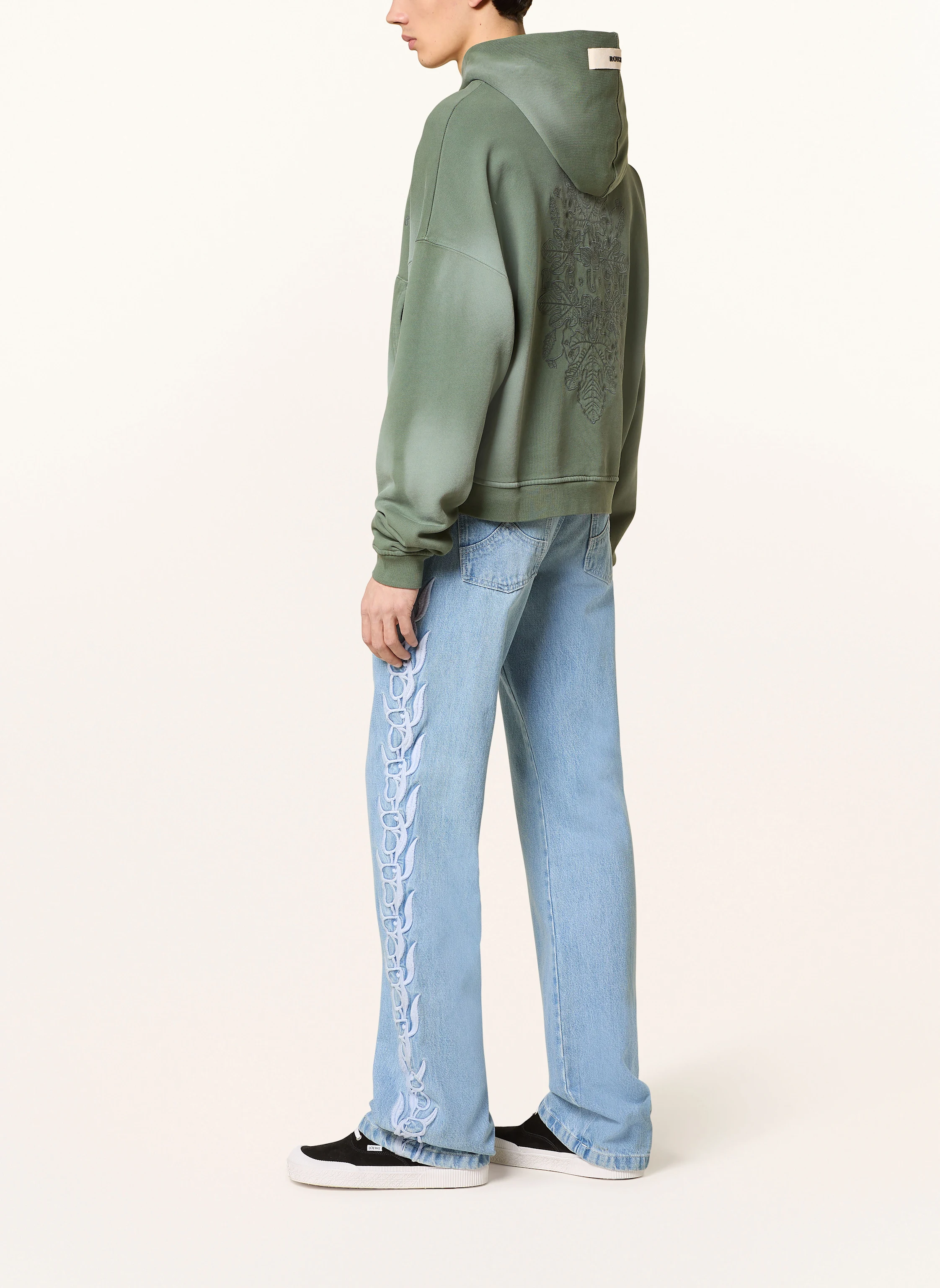 rough. Hoodie FIG LEAF