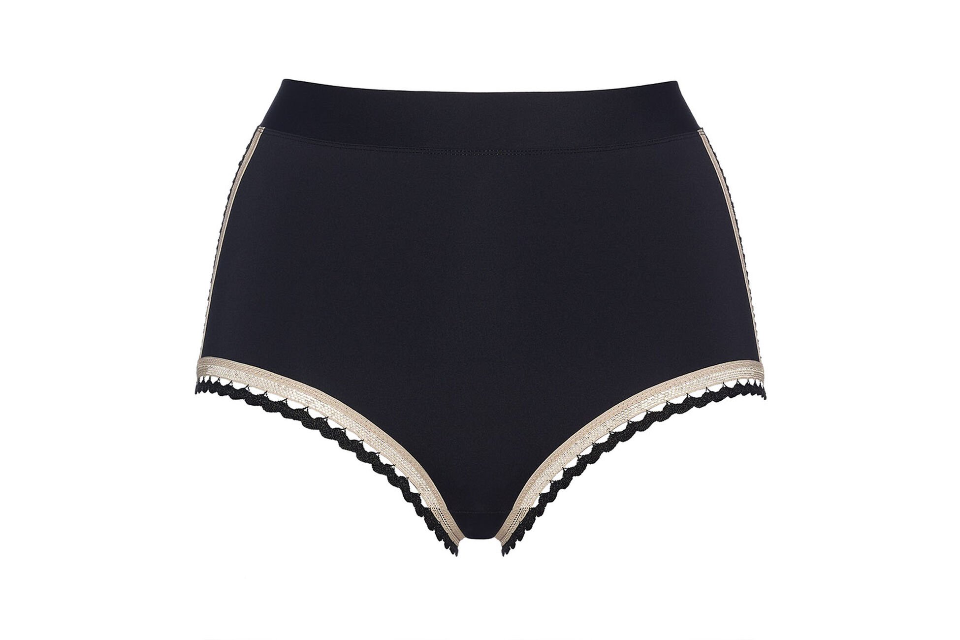 Tempo Culotte taille haute NOIR/ROSE PETALE