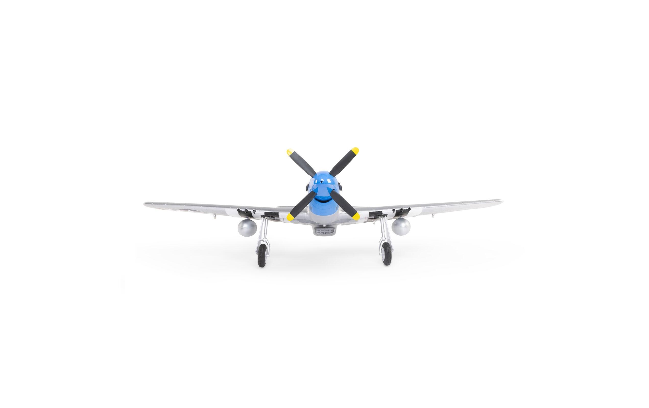 Warbird P-51D Mustang 1200 mm BNF Basic<br>Mustang «Cripes A’Mighty 3rd» Scale Warbird mit Spektrum Komponenten