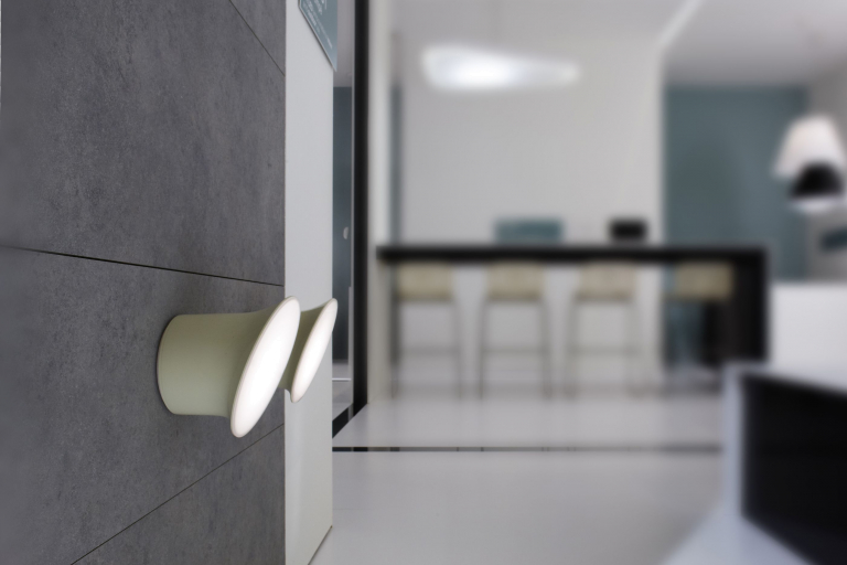 Luceplan Ecran wandlamp LED opaalwit
