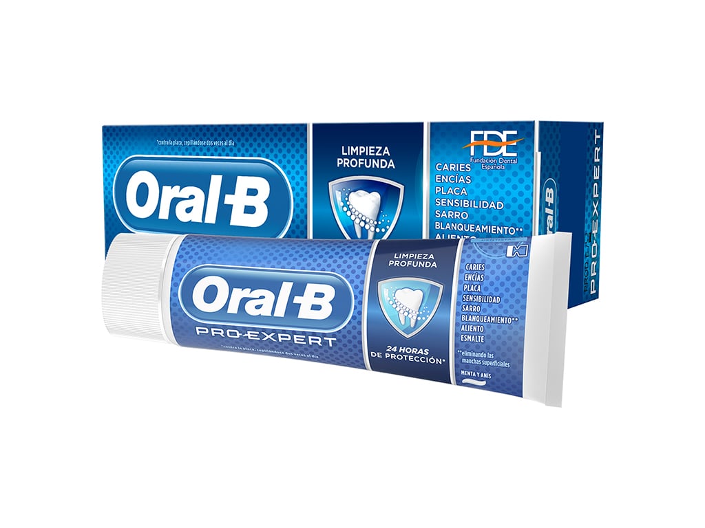 PASTA ORAL-B DENTÍFRICA PRO-EXPERT LIMPEZA PROFUNDA 75ML