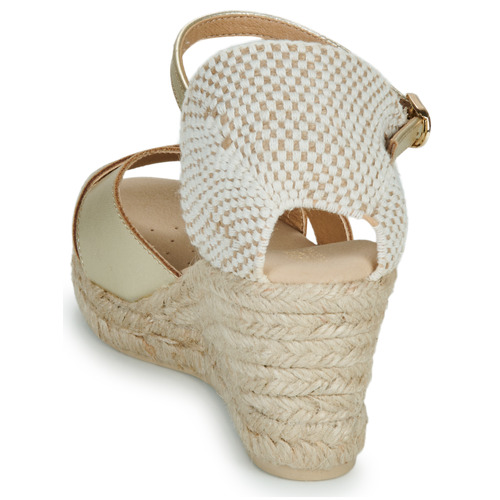 Geox - D GELSA LOW - Doré / Beige