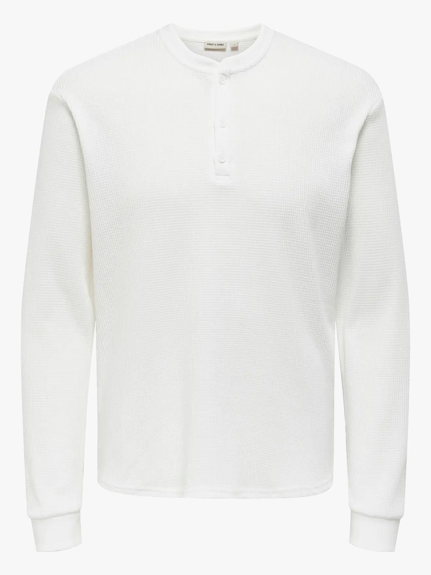 Tobie Reg Long Sleeve Henley Tee