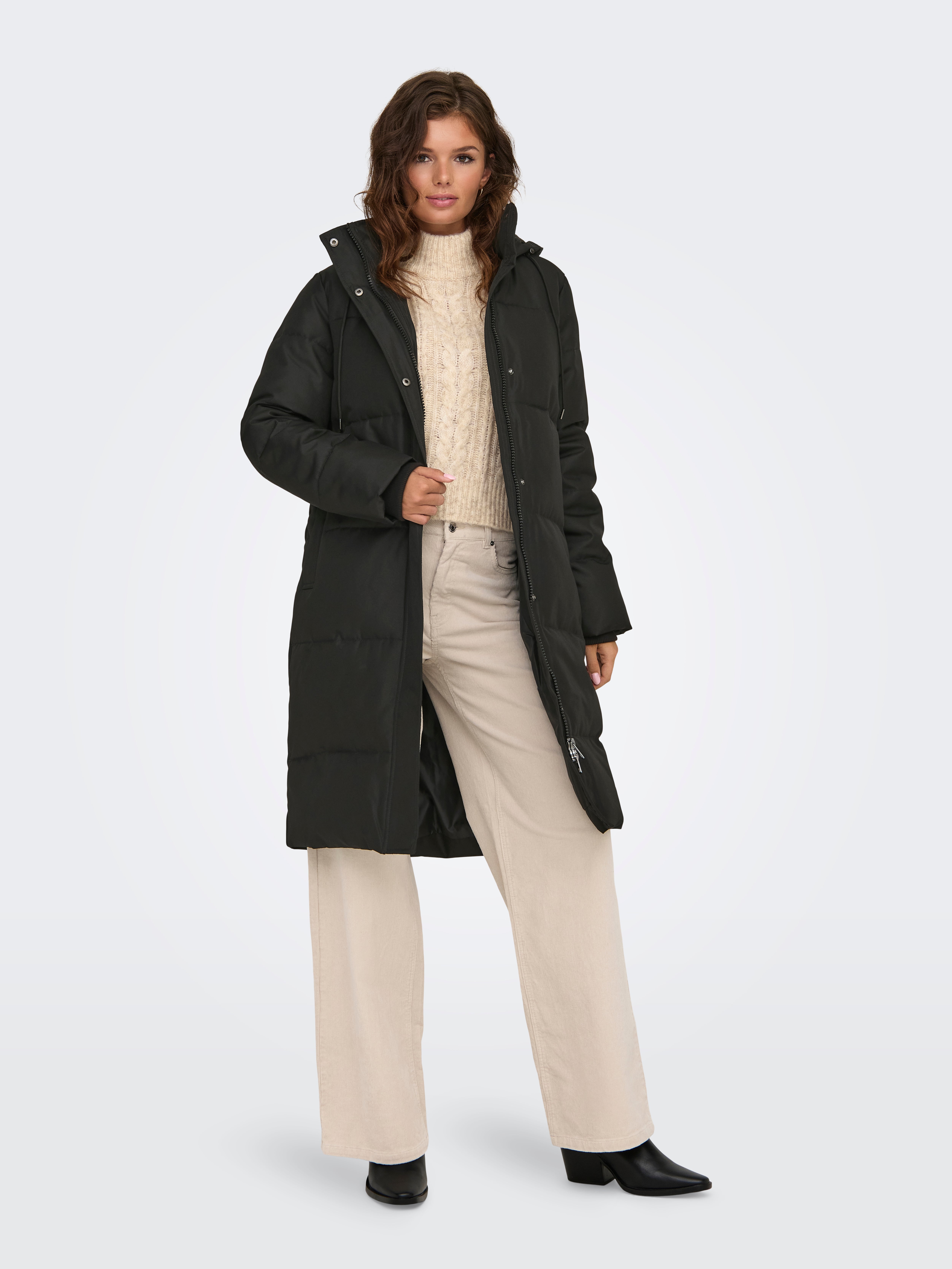 ONLTENNA Steppmantel Black