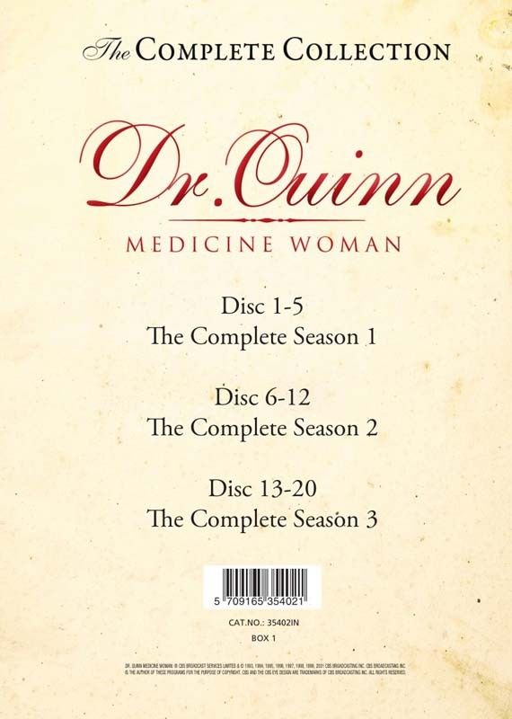 Den Lille Doktor På Prærien/Dr. Quinn - komplette samling - DVD