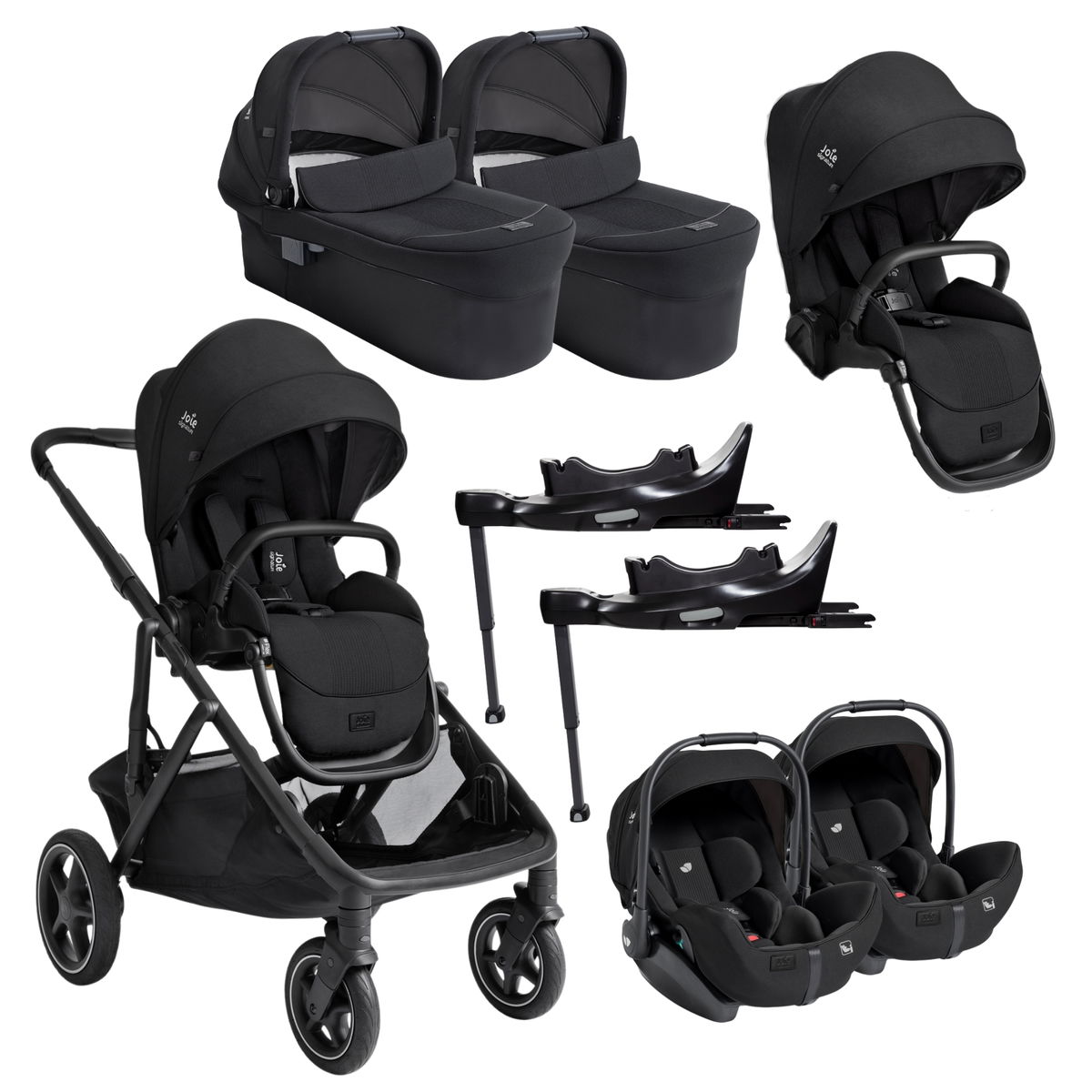 JoieJoie   Versiti Signature Twin Set mit i-Level Pro  eclipse