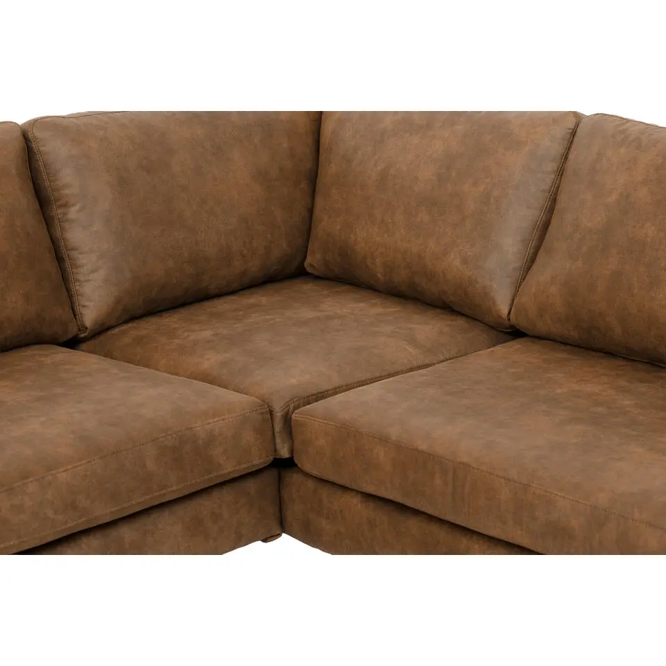 Hoekbank Collin rechts - cognac