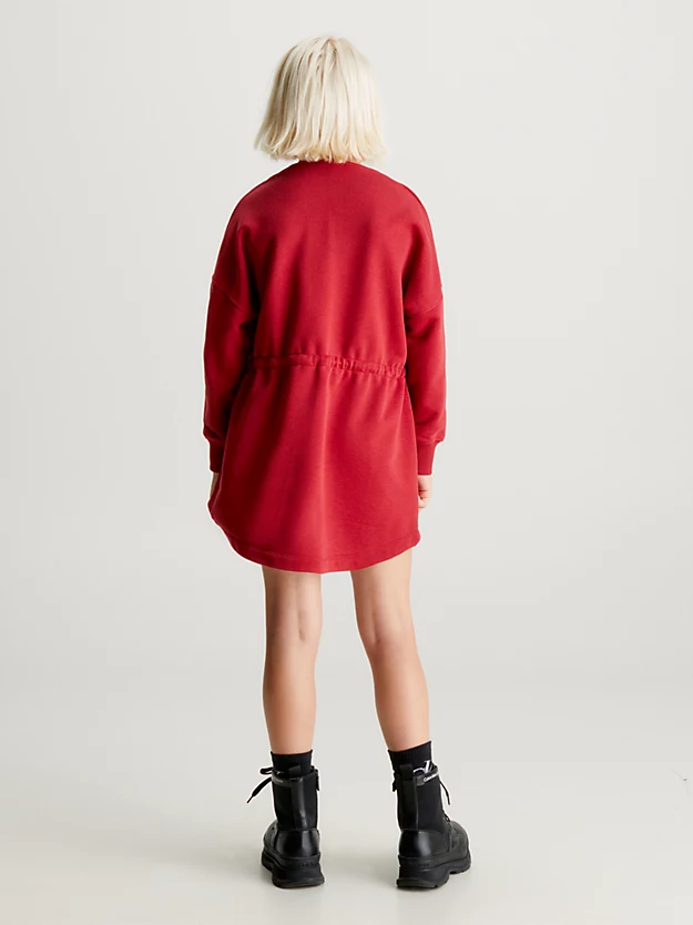 vestido de moletom evasê