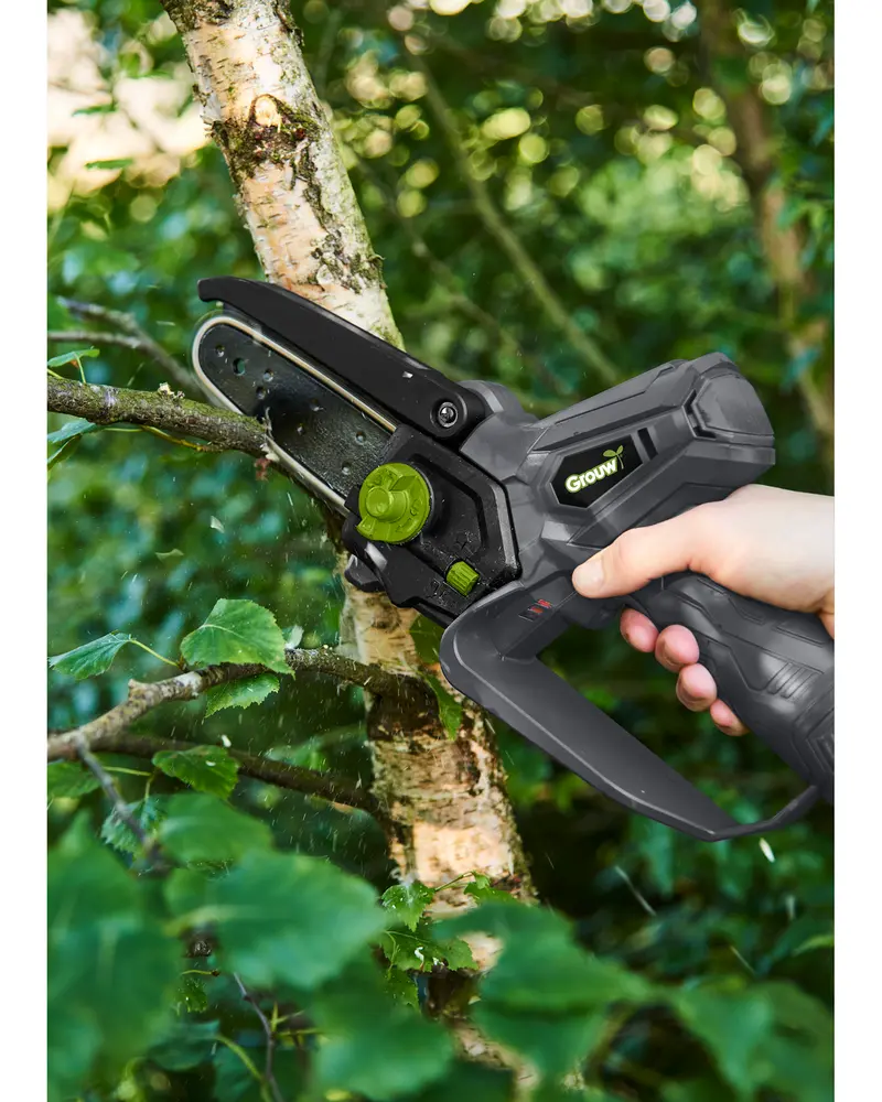 Grouw Grenkædesav 12V inkl. batteri