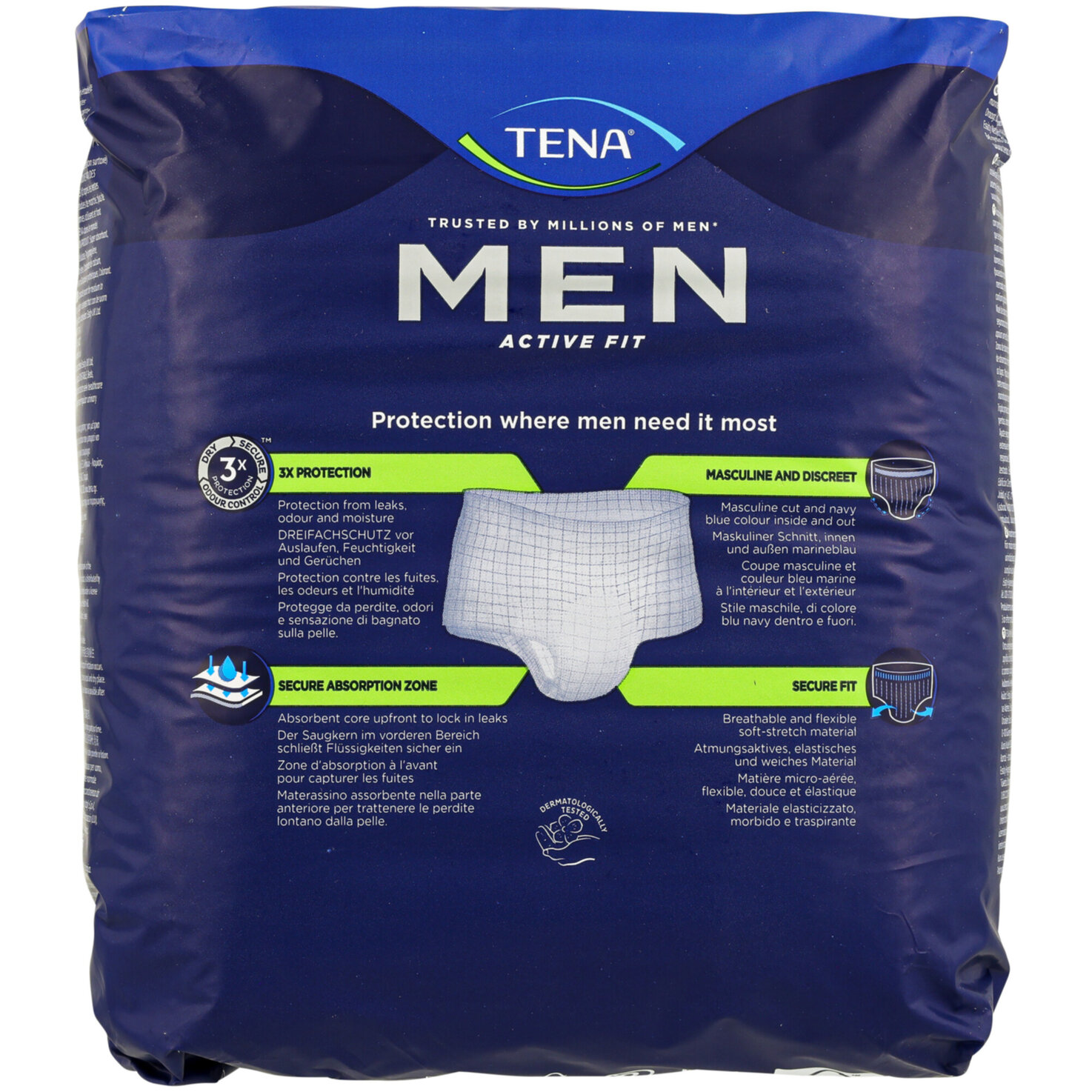 Tena Men Inkontinenz-Pants Active Fit Small/Medium 9 Stück