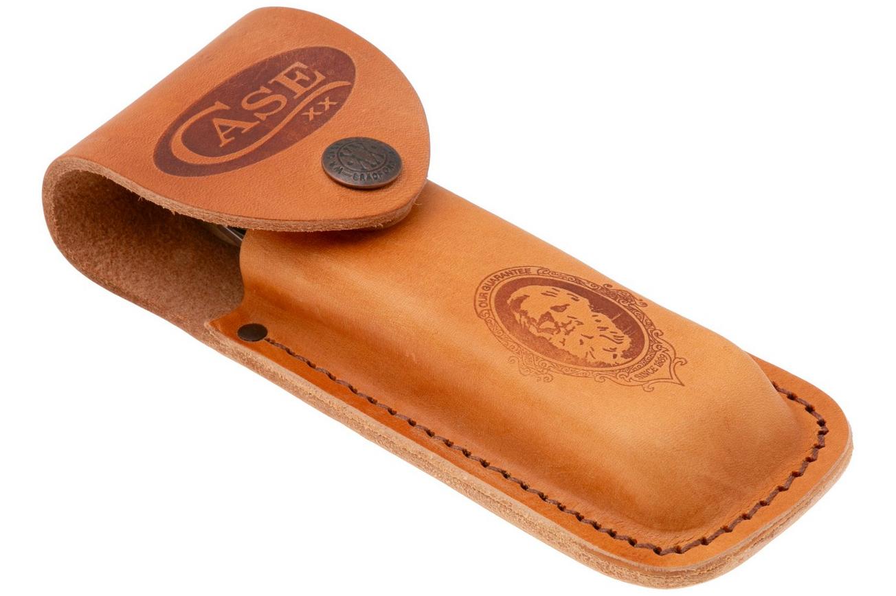 Case Folding Hunter, Smooth Dark Red Burlap Micarta, 12274, 10265 CS zakmes
