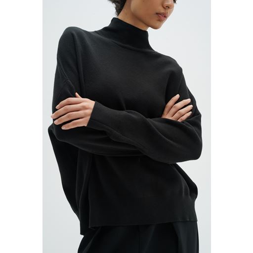 InWear TenleyIW Striktrøje, Black, XL