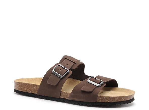 Geox mules et sabots homme u159vb u sandal ghita marron