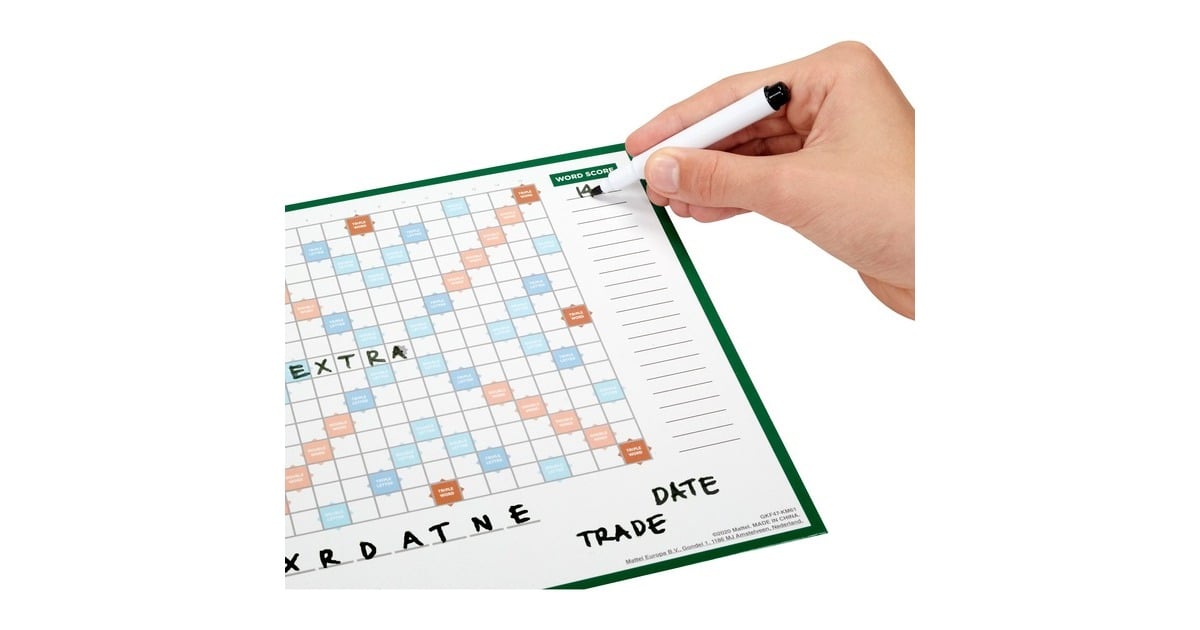 MattelScrabble Duplicate Bordspel  (Meertalig, 2 - 6 spelers, Vanaf 10 jaar)