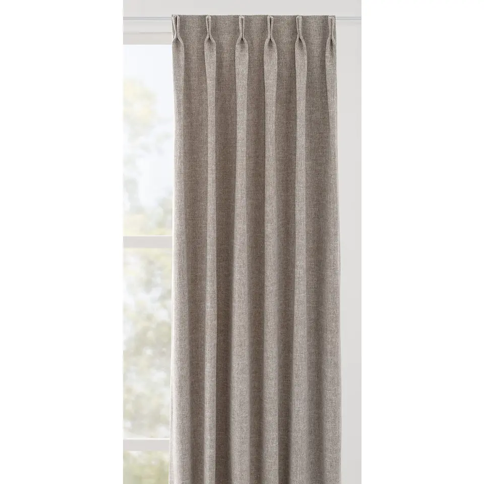 Gordijnstof Scott - taupe