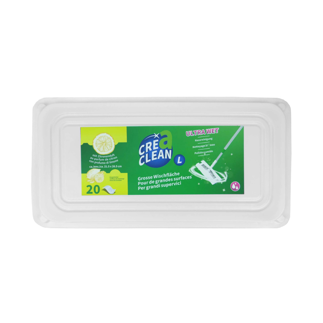 CREaCLEAN ULTRA WET L Ersatztücher 20 Stk