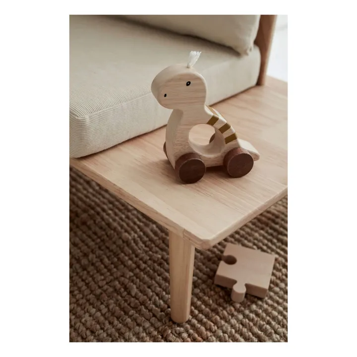 Kid's Concept Jouet à pousser Dino | Vert kaki