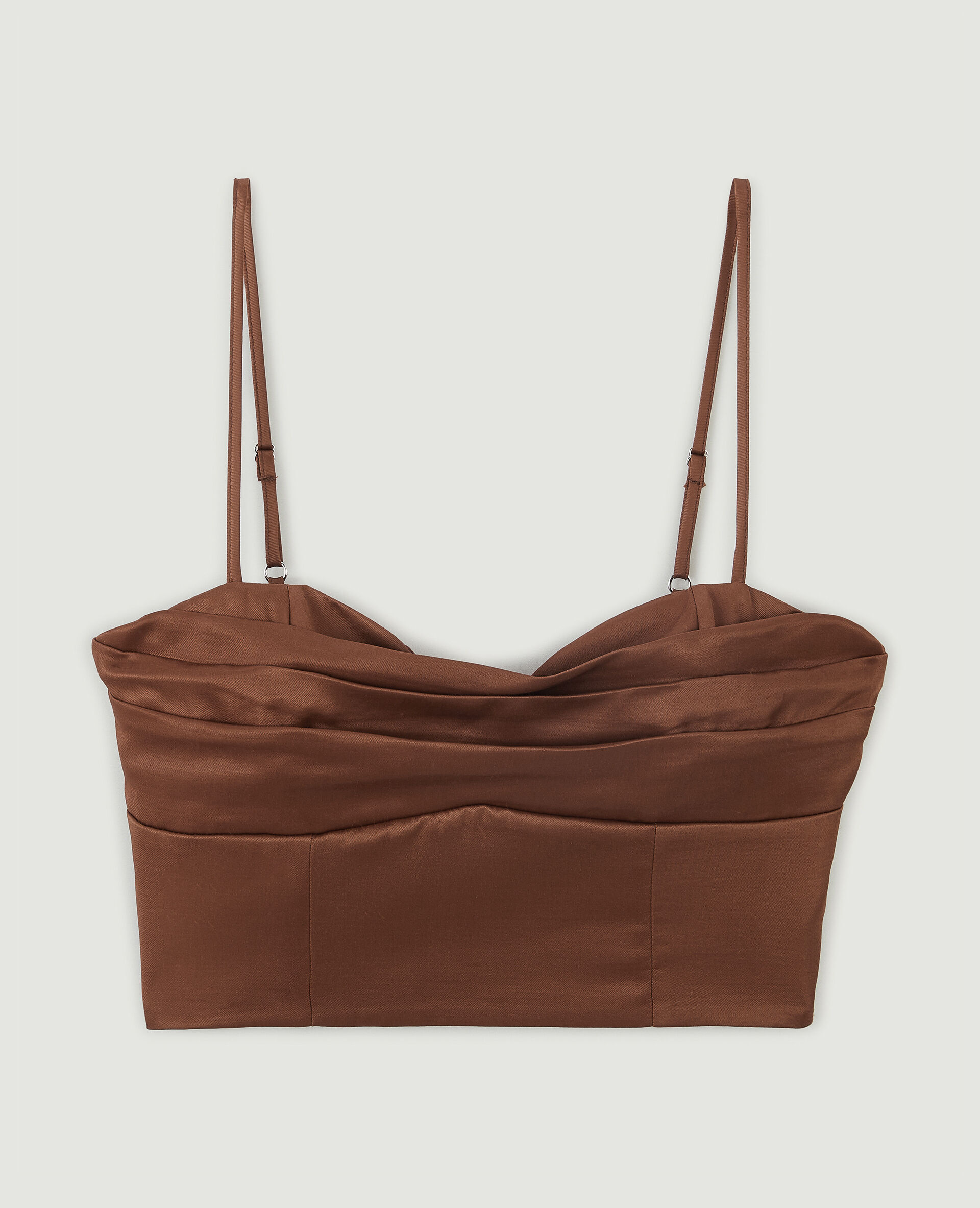 Top bénitier satiné - Marron