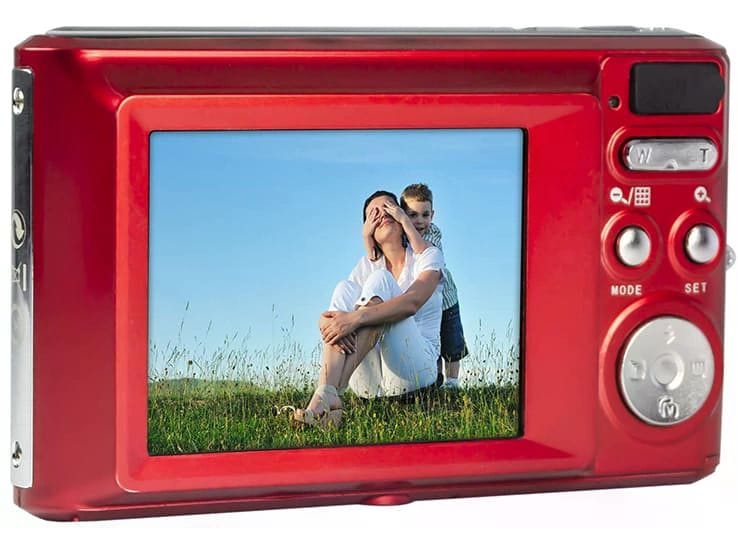 Agfa Fotokamera Realishot DC5200 Rot Der Klassiker für Fotoanfänger