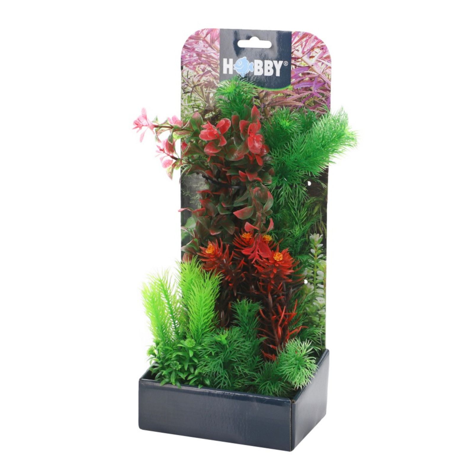 Hobby Plantasy Set 3 - enthält 6 künstliche Aquarienpflanzen