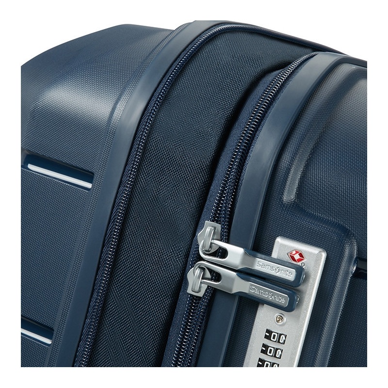 Valise rigide Flux 68 cm Extensible Navy blue